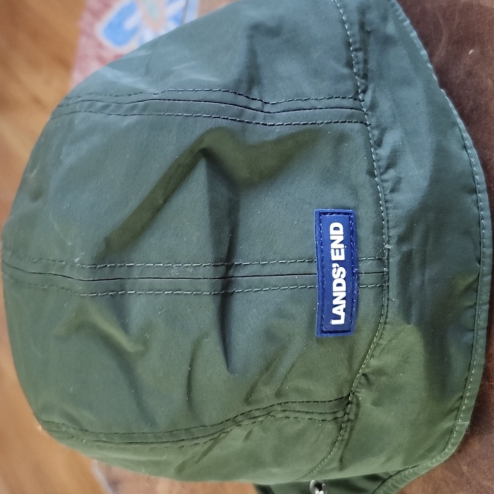 LANDS' END NEW L/XL Beautiful Green Color New - Picture 3 of 5